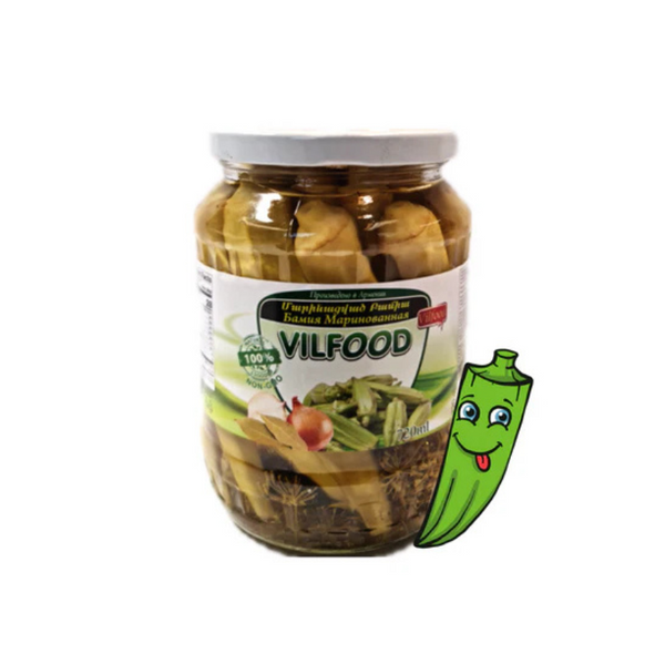 Okra Marinated Vilfood 605g