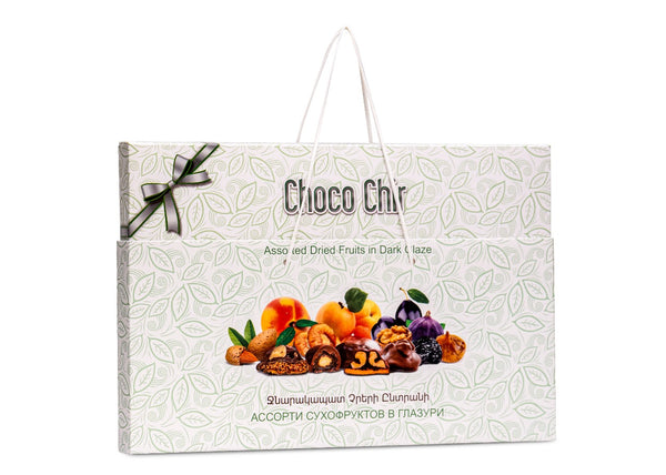 Assorted dried fruits with walnut and almond in glaze Chocochir 230gr