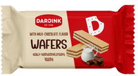 Wafer with chocolate and milk flavor (300 gr.)