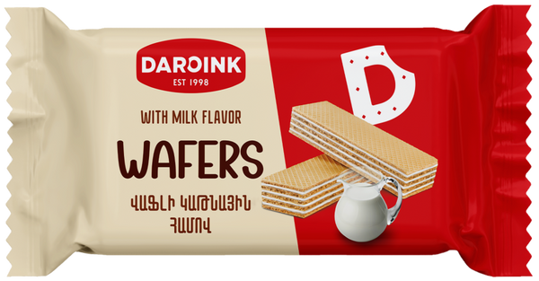 Wafer with milk flavor (300 gr.)