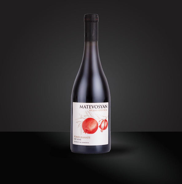 Red dry pomegranate wine Matevosyan 13% 0.75l