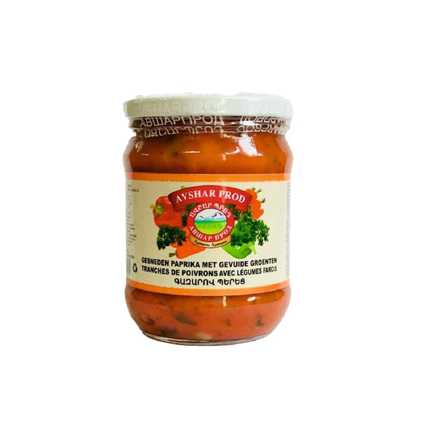 Carrots with peppers in tomato sauce (perec) Avshar 0.53 kg