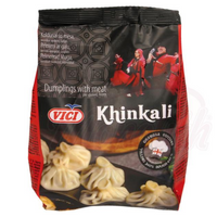 Dumplings with meat filling "Khinkali", pre-cooked, deep frozen 400g