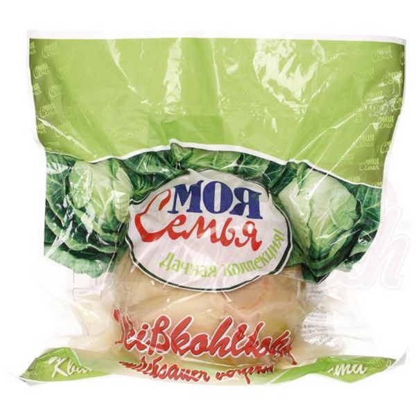 Cabbage head, lactic fermented, vacuum packed 1kg