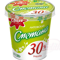 Sour cream 30% fat 380g