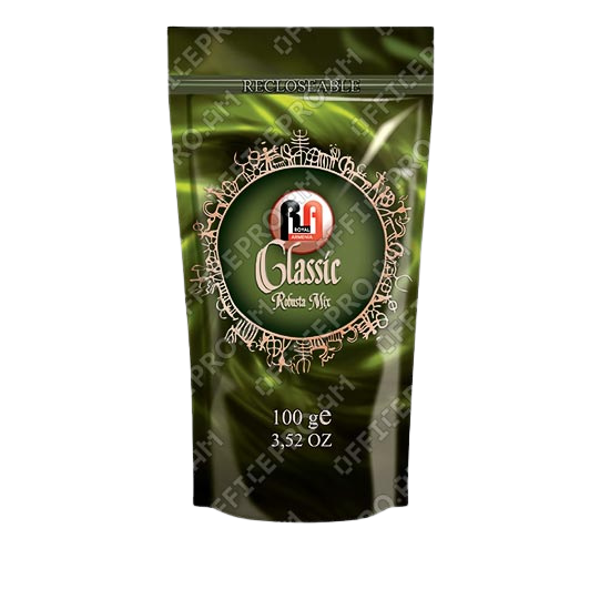 Coffee Royal Brasilia zip Classic Green 100g