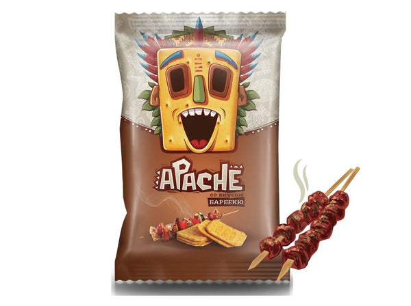 Crackers with the taste of barbecue Apache 35g