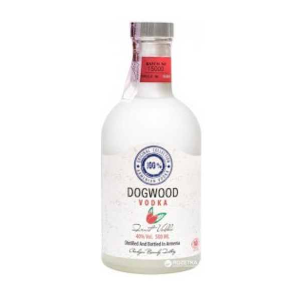 Vodka Dogwood "Khent" 40% 0.5l