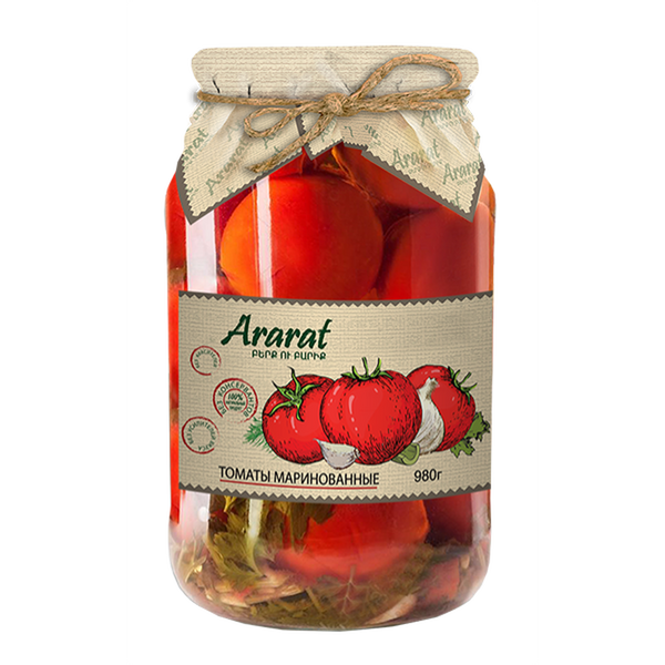 Marinated tomatoes Ararat 980g