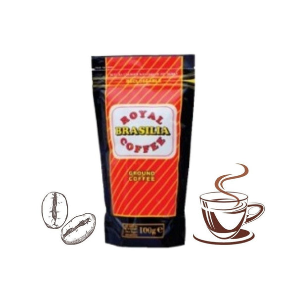Coffee Royal Brasilia  zip red 100g