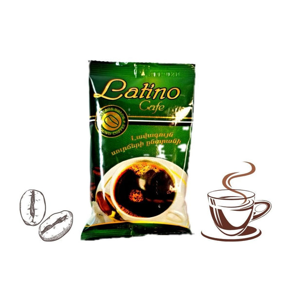 Café moulu Latino Black pressé 100 g