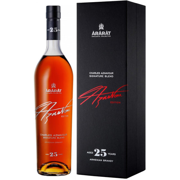Cognac Ararat Charles Aznavour 25 years 0.7l