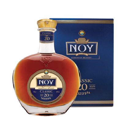 Brandy Noy Classic 20 y.o. 40% in souvenir box 0.5l