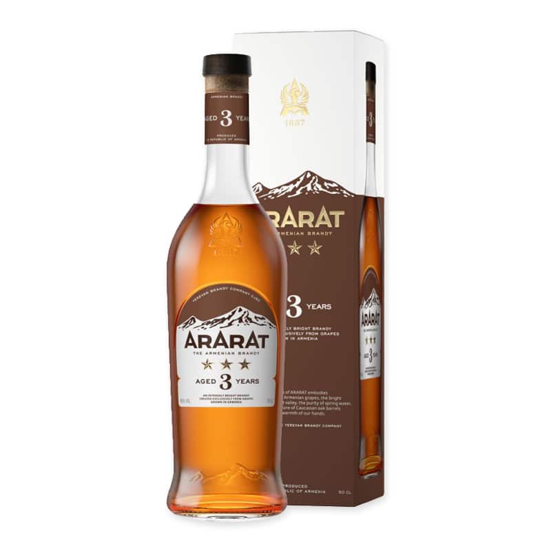 Ararat-3-Years Brandy Ararat - 3 years - 0.5L - Image 1