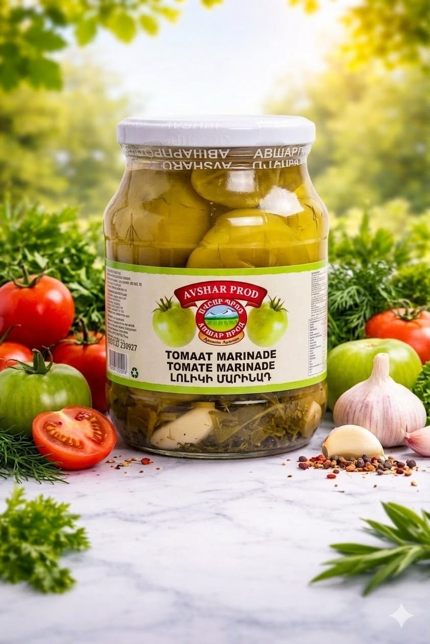 IMG-20260319-WA0025 Avshar - Green Tomato Marinated - 970g - Image 1