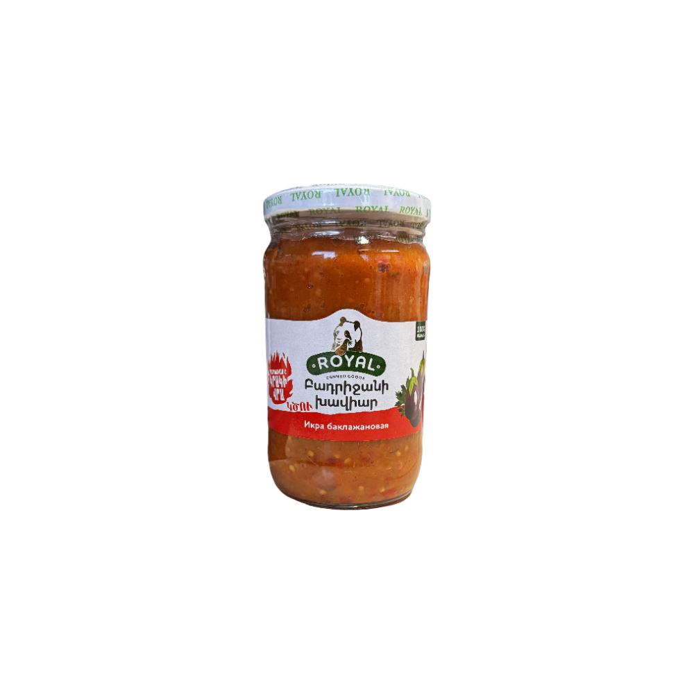 Дизайн без названия Royal - Eggplant Spicy Caviar - 350g — изображение 1