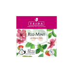 Teida — Red Mint Herbal Tea — 22 Tea Pyramids (55 g)