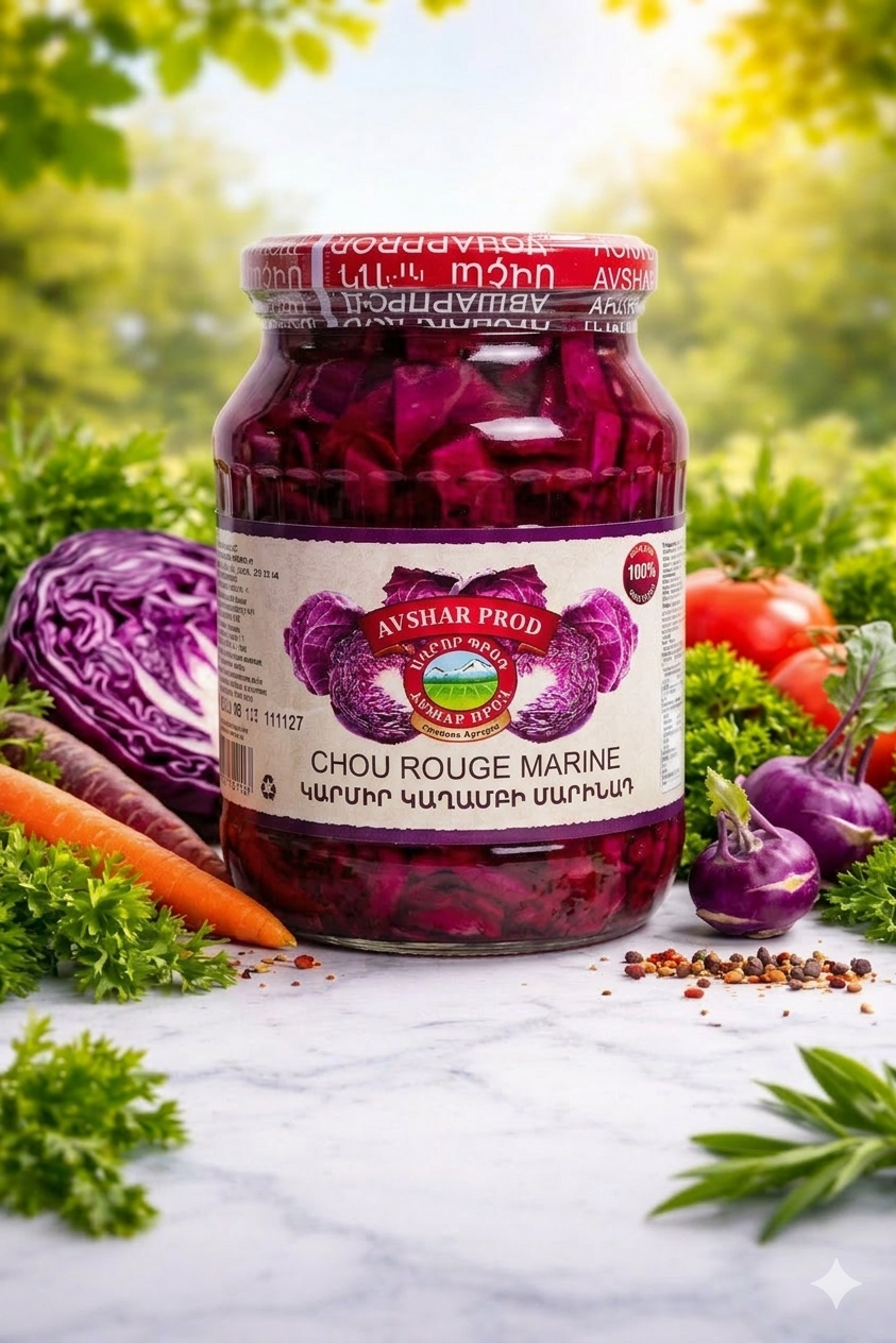 1773949996678 Avshar - Red Cabbage Marinade - 1kg - Image 1