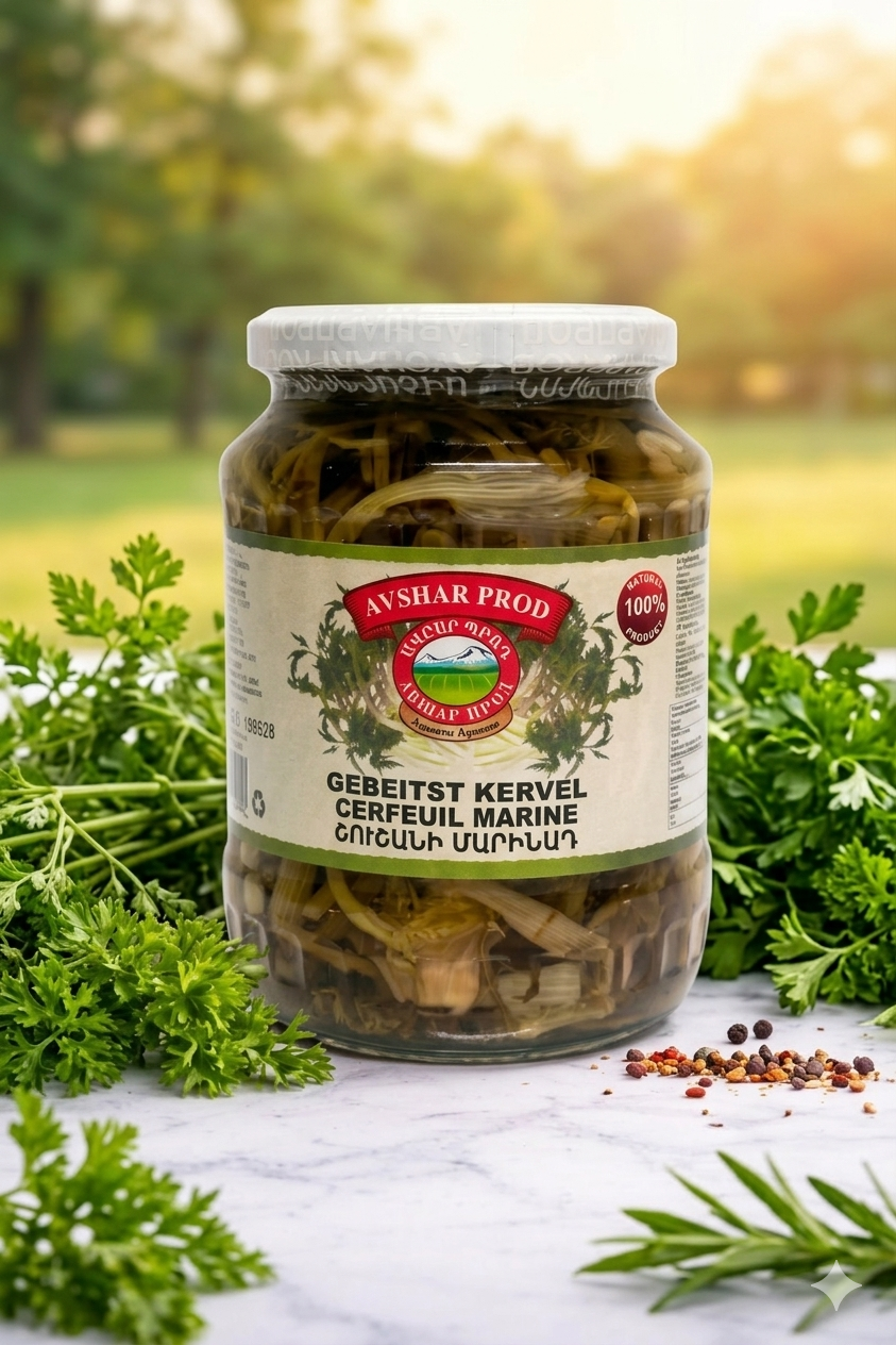 1773949756517 Avshar-Chervil Marinated-690g - Image 1