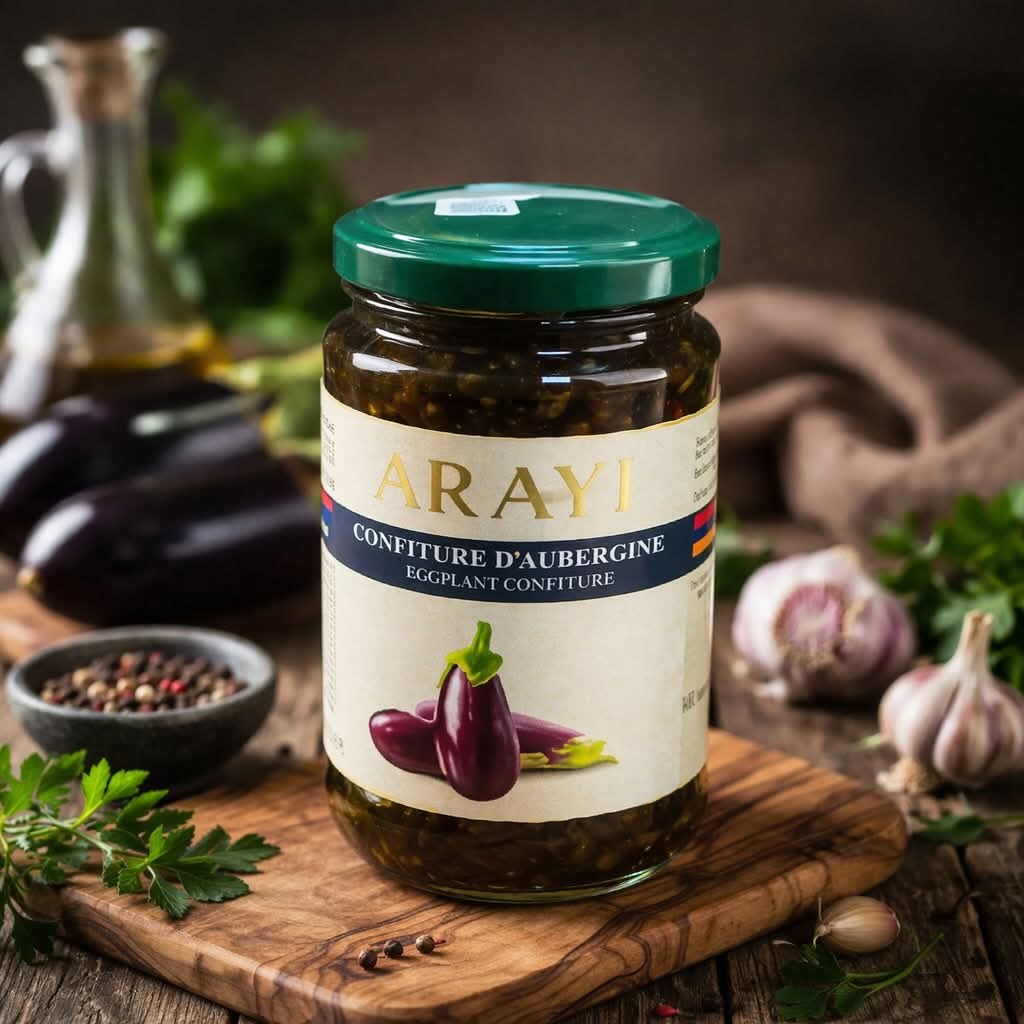 657794630_2038119513417098_4147039955469268473_n Arayi-Eggplant confiture-350ml - Image 1
