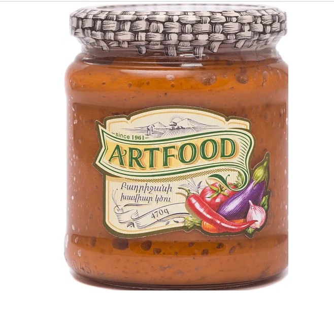 Screenshot_1 Artfood-Eggplant hot caviar 470g — изображение 1
