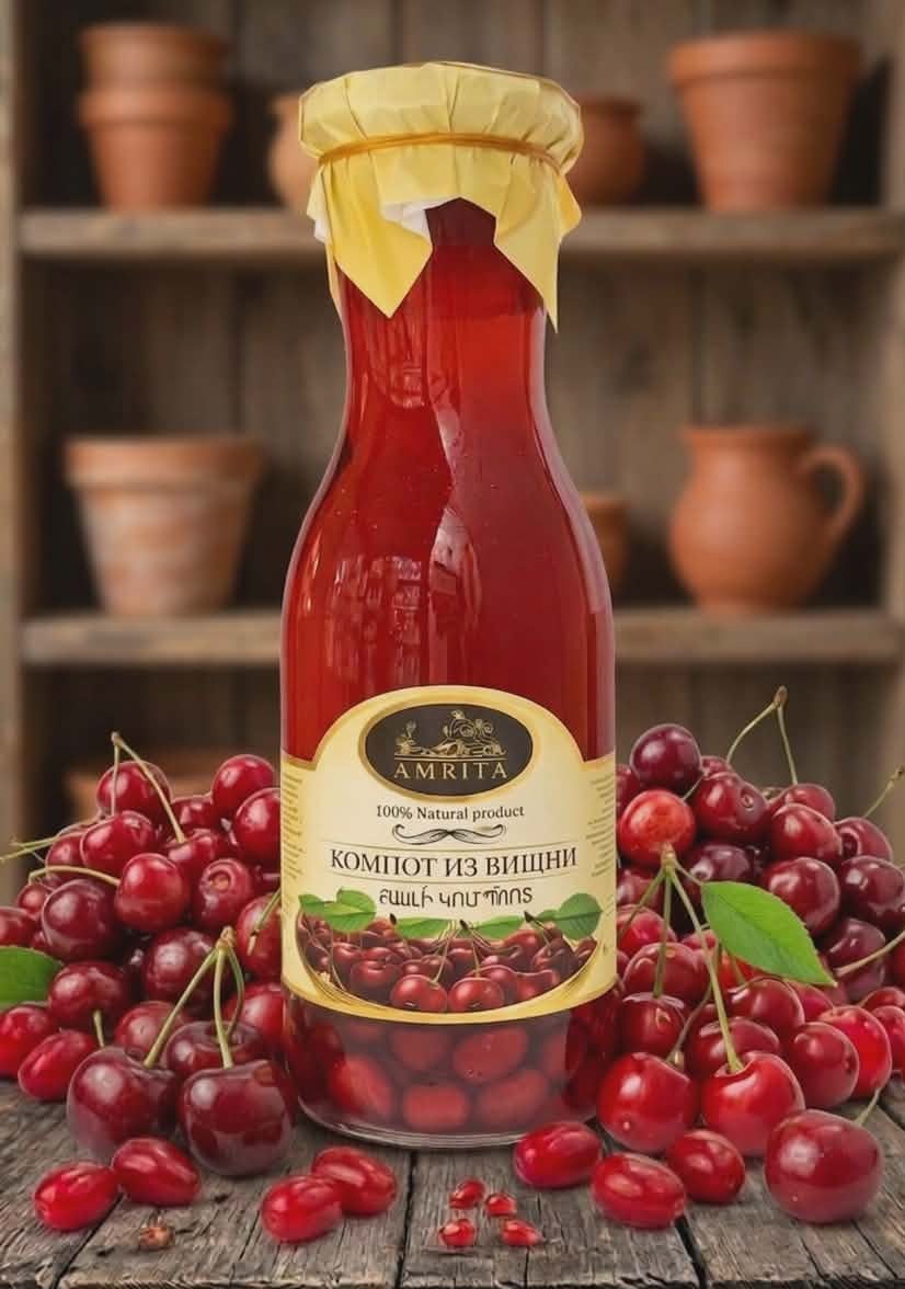 662495083_960976309665919_4626074656390217350_n Amrita-Sour cherry compote-1l – Image 1