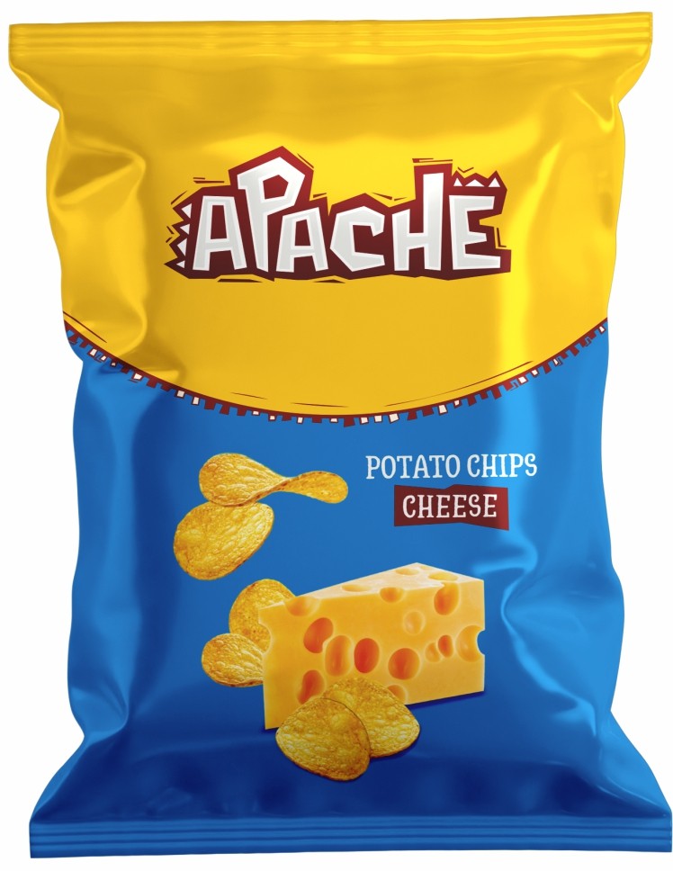 17737279056610 Potato chips with cheese flavor Apache - Image 1