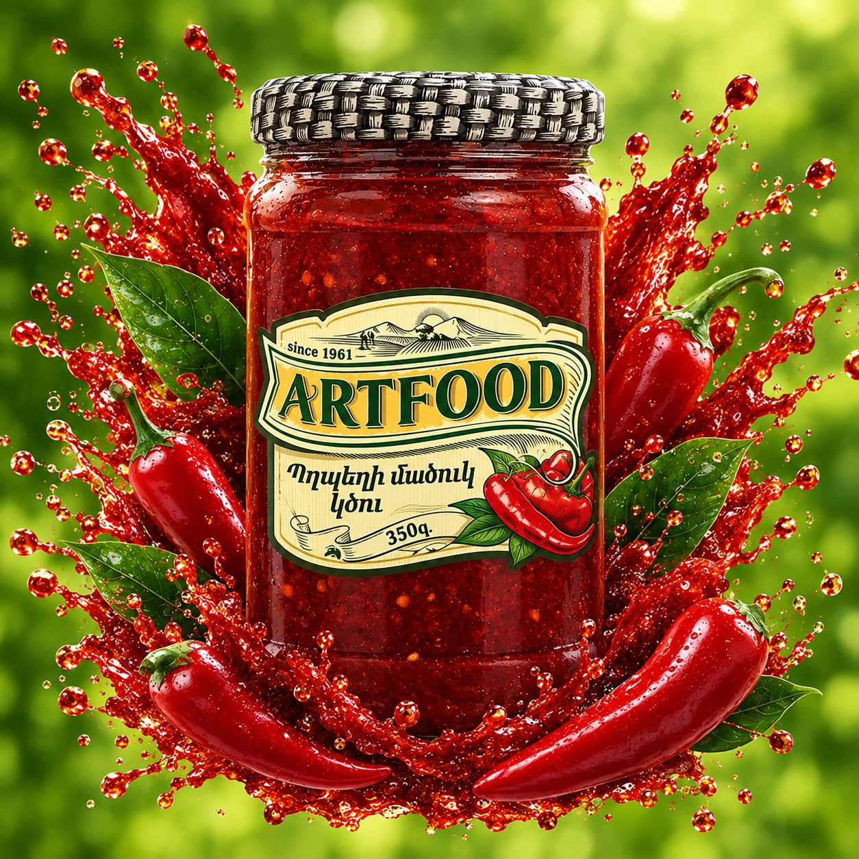 38857976-1af4-4155-aef8-58610cf641cd Artfood Pepper Paste, 350g — изображение 1